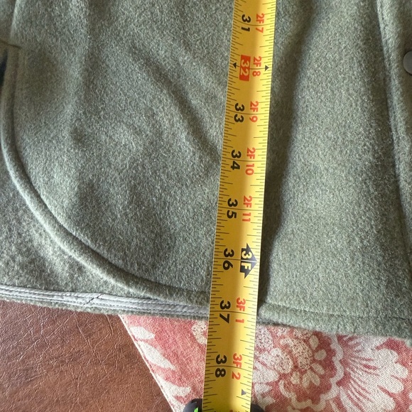 NWOT TALBOTS Sage/Olive Green Wool-Blend Shacket SZ L - Never Worn - Picture 8 of 16